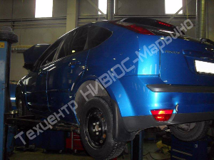 Замена переднего правого ступичного подшипника на Ford Focus II